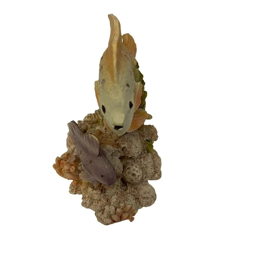 K's Collection Decorative Two Marine‎ Fish figurine Sculpture Multi